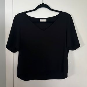 Aritzia Babaton Short Sleeve Blouse